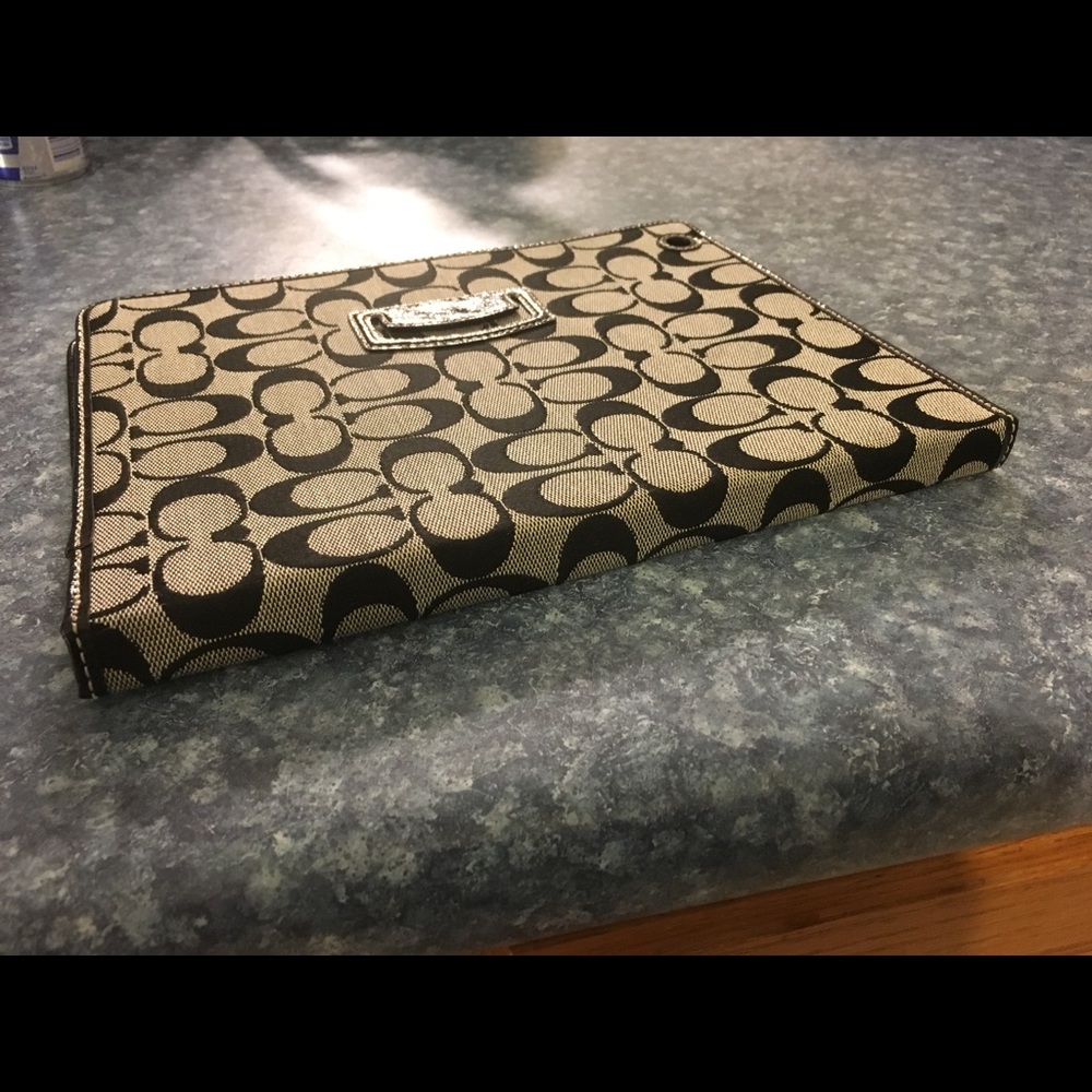Authentic Coach Case for IPad series 1,2,3.